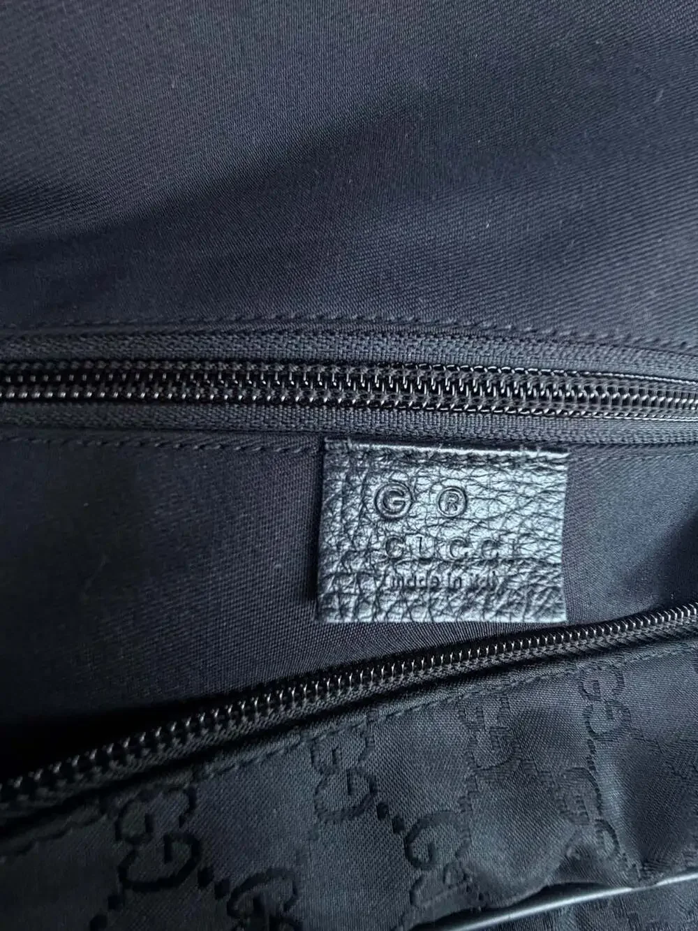 Gucci GG Monogram Nylon Large Travel Duffle Bag